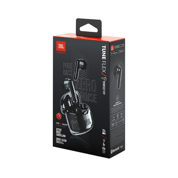 JBL Tune Flex Headset True Wireless Stereo (TWS) I öra Samtal/musik Bluetooth Svart