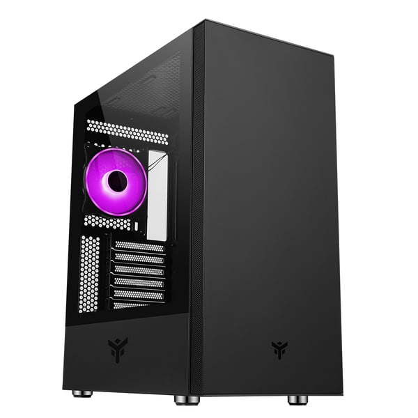 itek VERTIBRA S210 Midi Tower Sort
