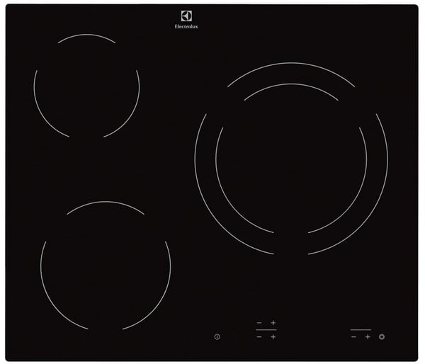 Electrolux EHF6231IOK kogeplade Sort Indbygget 3 zone(s)