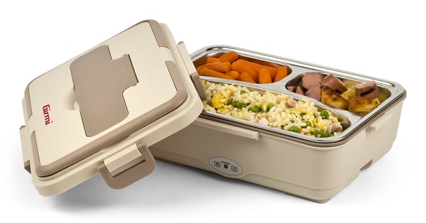 Girmi SC0301 elektrisk lunchlåda 60 W 1 l Beige Vuxen
