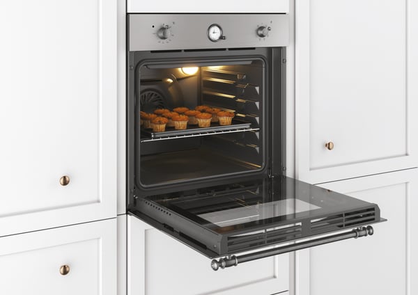 Candy Classic FCC604X/E 65 L Rustfrit stål