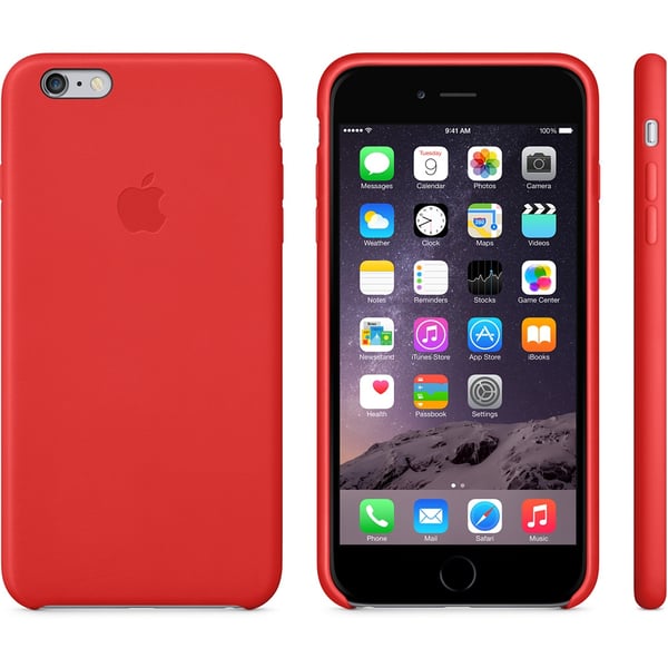 Apple MGQY2ZM/A mobiltelefon etui 14 cm (5.5") Cover Rød