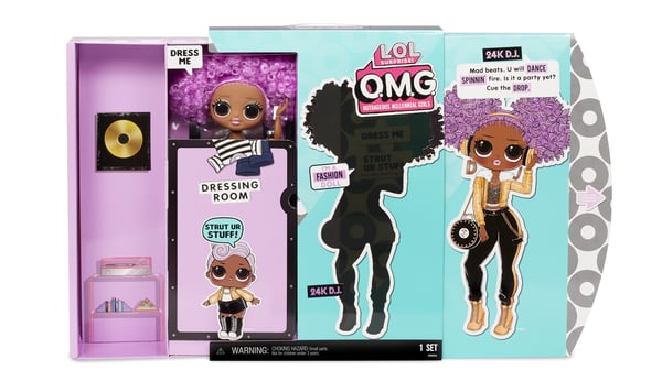 L.O.L. Surprise! OMG 3.8 Doll- 24K DJ