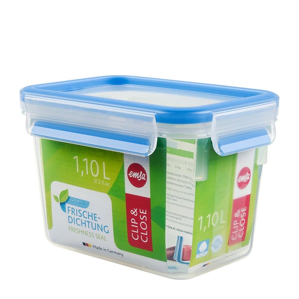 EMSA 508541 matburkar Rektangulär Låda Transparent 8 styck EMSA 508541 matburkar Rektangulär Låda Transparent 8 styck