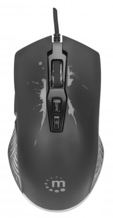Manhattan 190220 hiiri Pelaaminen Oikeakätinen USB A-tyyppi Optinen 7200 DPI
