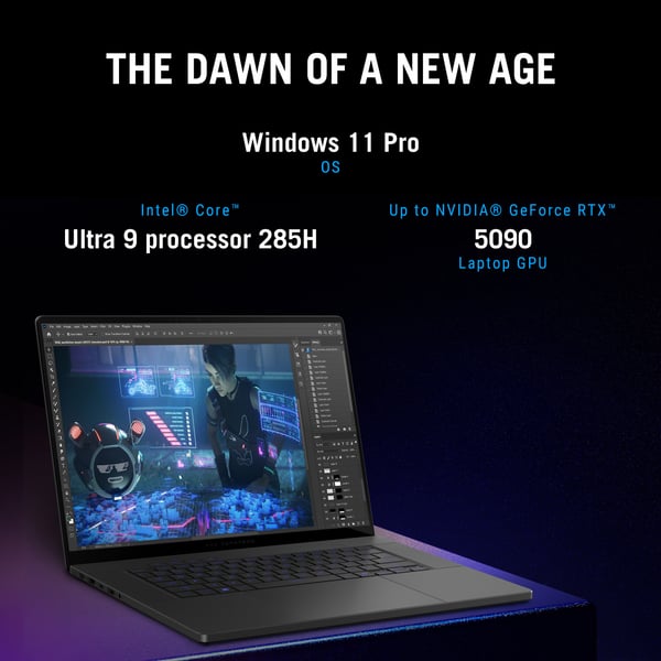 ASUS ROG Zephyrus G16 GU605CM-QR026W Intel Core Ultra 9 285H Laptop 40,6 cm (16") 2.5K 16 GB LPDDR5x-SDRAM 1 TB SSD NVIDIA GeForce RTX 5060 Wi-Fi 7 (802.11be) Windows 11 Home Grå