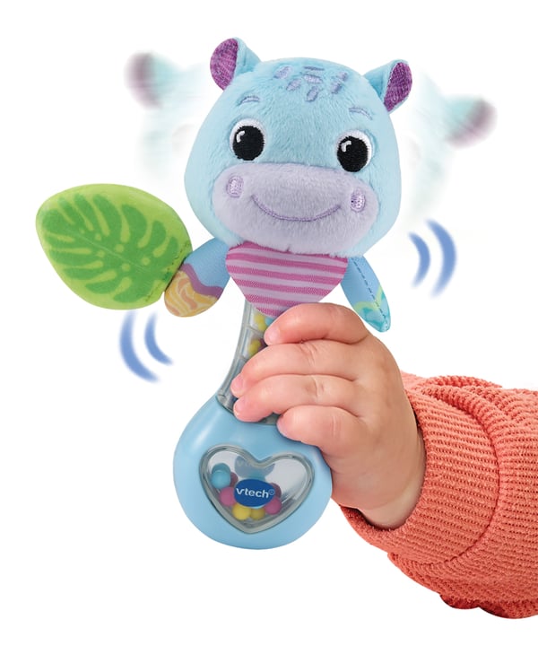 VTech Baby Dierenvriendjes Rammelaar - Nijlpaard blauw