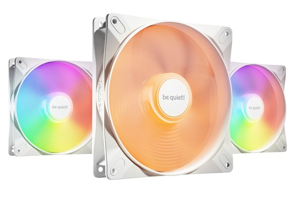 be quiet! LIGHT WINGS LX 140mm PWM High Speed 3-Pack White Datorväska Fan 14 cm Vit 3 styck