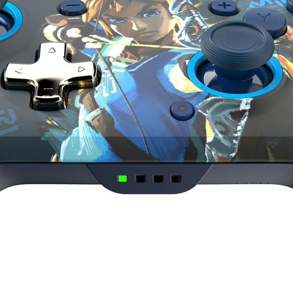 PDP REMATCH GLOW Multifärg Spelplatta Analog / Digital Nintendo Switch, Nintendo Switch OLED