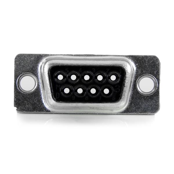 StarTech.com GC98MF kabel kønsskifter DB-9 RJ-45 Sort