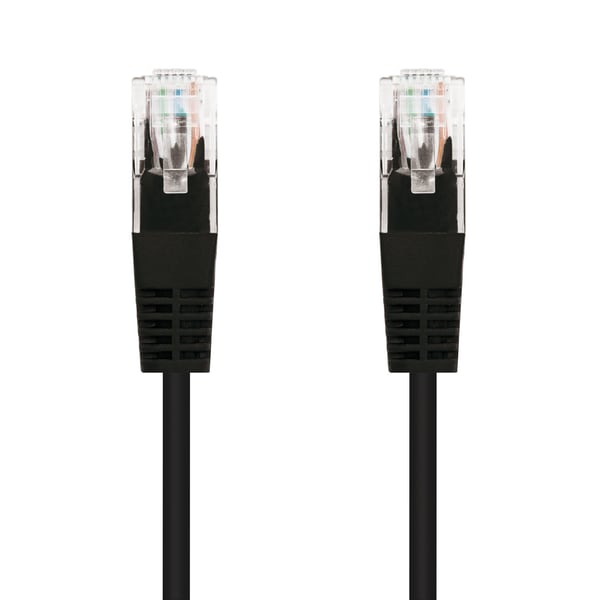 Nanocable 10.20.0101-BK nätverkskablar Svart 1 m Cat5e U/UTP (UTP)