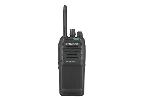Kenwood TK-3701DE tvåvägsradio 48 kanaler 446 - 446.2 MHz Svart