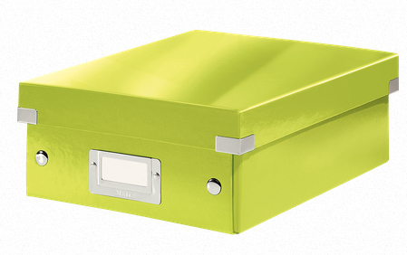 Leitz 60570064 kansioiden säilytyslaatikko Pahvi, Kuitulevy Vihreä