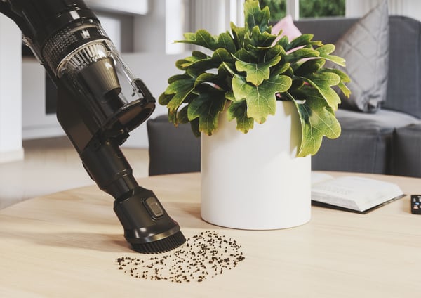Hoover HFX10P 011 Stick vakuum Batteri Dry EPA Poseløs 1,2 L 365 W Sort 4 At