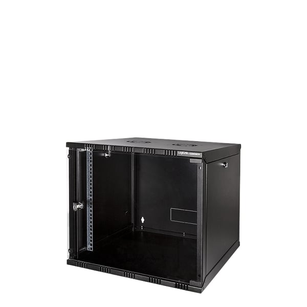 LogiLink W09B54B rack 9U Väggmonterad rack Svart LogiLink W09B54B rack 9U Väggmonterad rack Svart