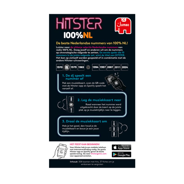 Jumbo Hitster - 100% NL