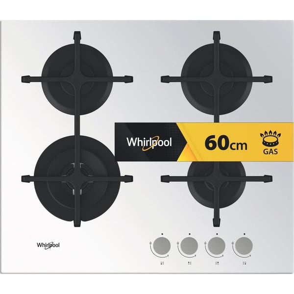 Whirlpool GOA 6423/WH Hvid Indbygget 60 cm Gaskomfur 4 zone(s)