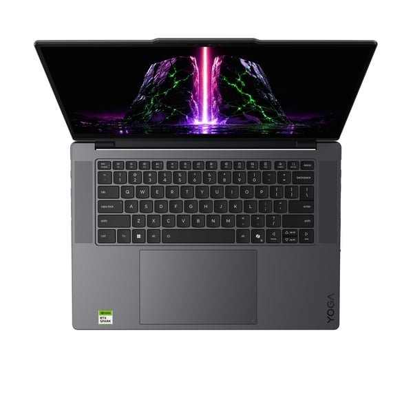 Lenovo Yoga Pro 9 15N1X11 Copilot+ PC NVIDIA RTX Spark N1X Laptop 38,9 cm (15.3") Berøringsskærm WQXGA 128 GB LPDDR5x-SDRAM 2 TB SSD Wi-Fi 7 (802.11be) Windows 11 Home Grå Fransk