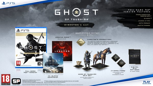 Sony Interactive Entertainment Ghost of Tsushima - Director’s Cut Komplet Flersproget PlayStation 5