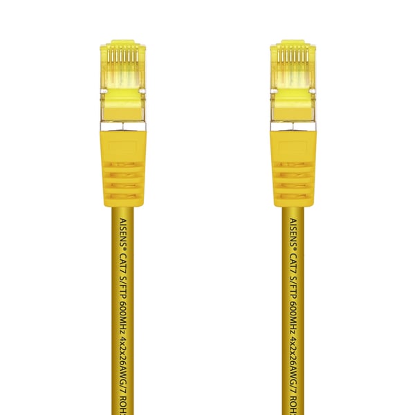 AISENS A146-0475 netværkskabel Gul 2 m Cat7 S/FTP (S-STP) Rund