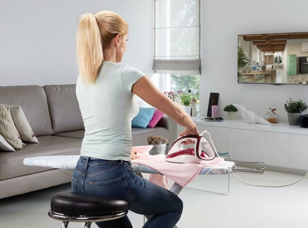 Gorenje SIH3000RBC Ångstrykjärn Keramisk stryksula 3000 W Röd