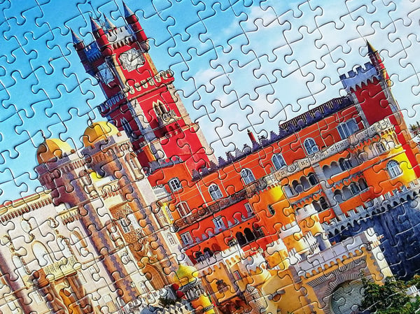 Tactic Sintra Portugal 500 pcs Puslespil 500 stk Bygninger