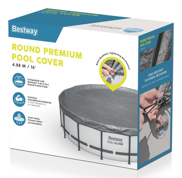 Bestway 58952 poolöverdrag Säkerhetsskydd till pool