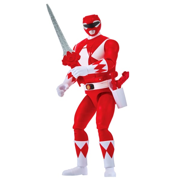 Power Rangers Auto-Morphin Red Ranger Figure