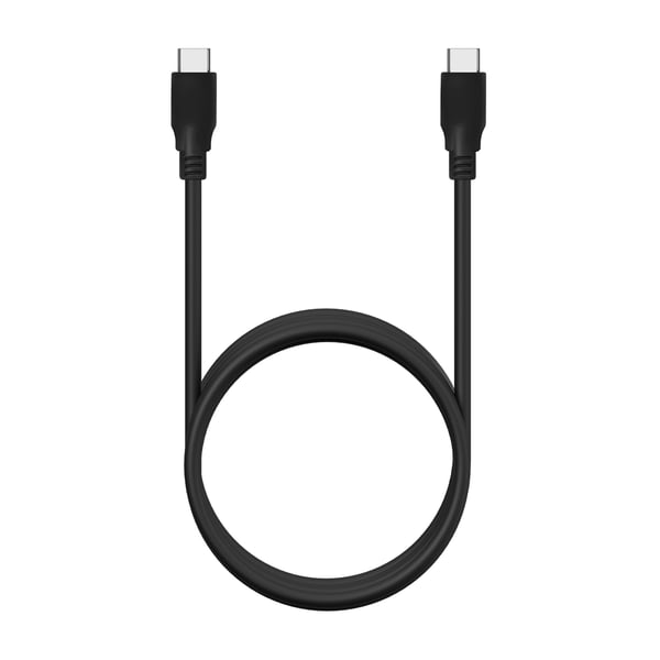 AISENS A107-0701 USB-kabel USB 3.2 Gen 2x2 0,6 m USB C 20 Gbit/sek. 100 W Sort