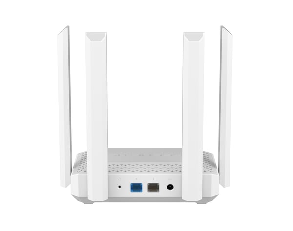 Keenetic Challenger (KN-3910) trådløs router 2.5 Gigabit Ethernet Dual-band (2,4 GHz / 5 GHz) Grå, Hvid