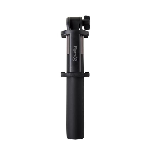 Celly Click Monopod selfiekeppi Älypuhelin Musta