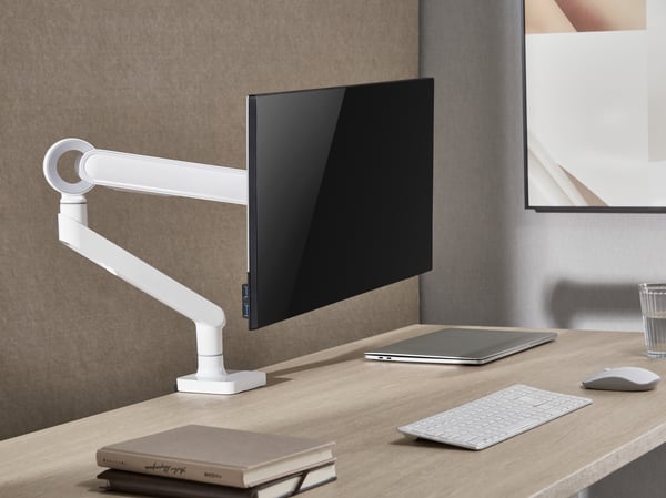 Equip 650185 fäste och ställ till bildskärm 88,9 cm (35") Bord Vit
