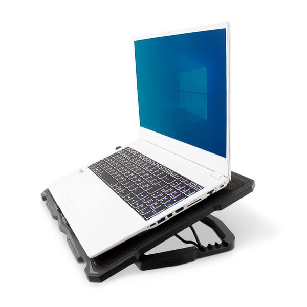 CoolBox COO-NCP17-V5 køling til laptop 43,9 cm (17.3") 1500 rpm Sort