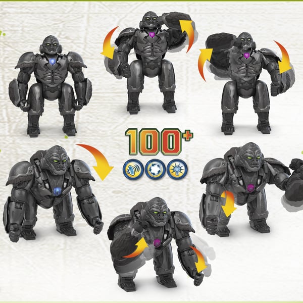 Transformers : Rise of the Beasts Command; Convert Animatronic Optimus Primal