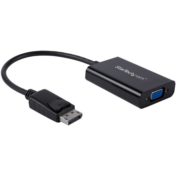 StarTech.com DP2VGAA videokabel adapter 0,184 m Sort StarTech.com DP2VGAA videokabel adapter 0,184 m Sort