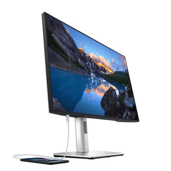 DELL UltraSharp U2421E platta pc-skärmar 61,2 cm (24.1") 1920 x 1200 pixlar WUXGA LCD Silver