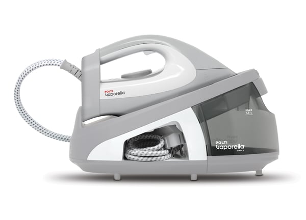 Polti Vaporella Simply VS10.09 2200 W 1,5 l Keramisk stryksula Grå, Vit Polti Vaporella Simply VS10.09 2200 W 1,5 l Keramisk stryksula Grå, Vit