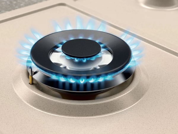 Electrolux KGS9536RS Slipa Inbyggd 90 cm Gas 5 zone(s)