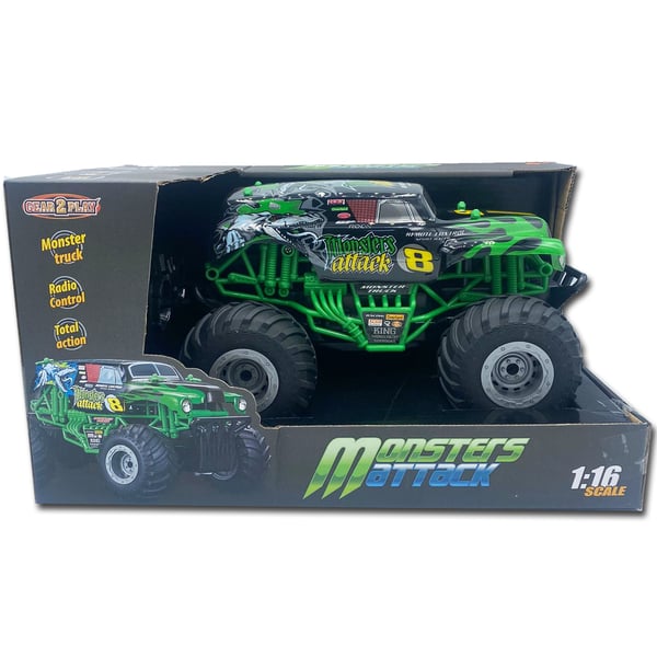 Gear2Play TR41620 Radio-kontrolleret (RC) model Monster lasbil Elektrisk motor 1:16