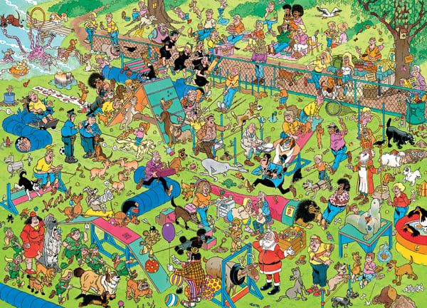 Jan van Haasteren Jvh Dog Parcour 1000 Pcs