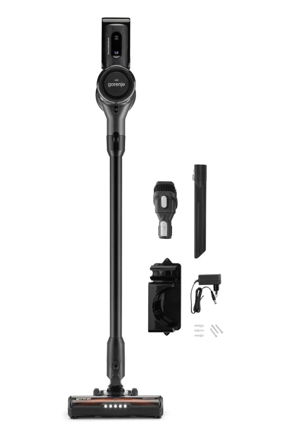 Gorenje SVC222480AA 2-i-1 stangstøvsuger Batteri Dry Poseløs 0,701 L 250 W Kul