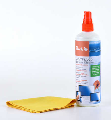 Peach 313282 kit för produktrengöring LCD/TFT/Plasma Spray för rengöring av utrustning 250 ml