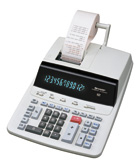 Sharp CS-2635RH laskin Työpöytä Tulostuslaskin Musta, Hopea