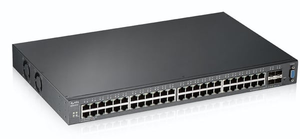 Zyxel XGS2210-52 Hallittu L2 Gigabit Ethernet (10/100/1000) 1U Musta