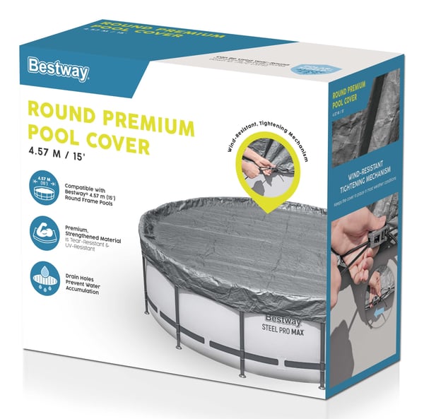 Bestway 58951 svømmepool afdækning Sikkerhedsafdækning til swimmingpool