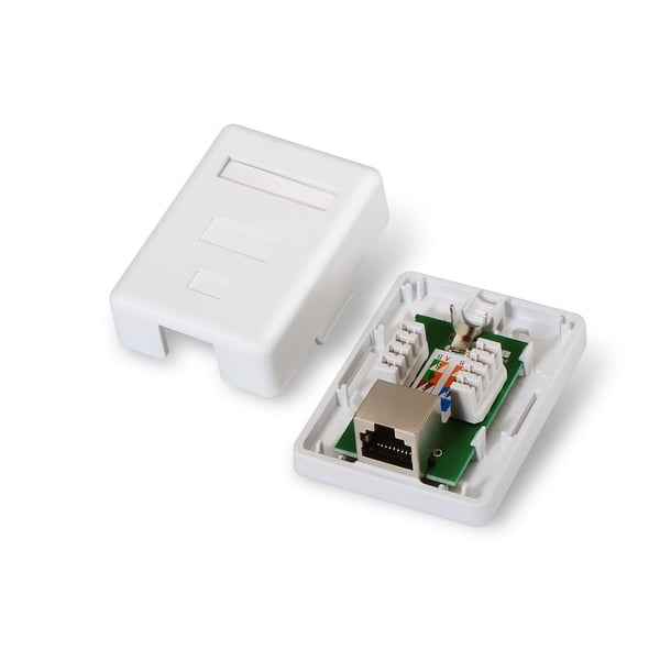 AISENS A139-0303 netværk fordelerskab Cat6 Hvid
