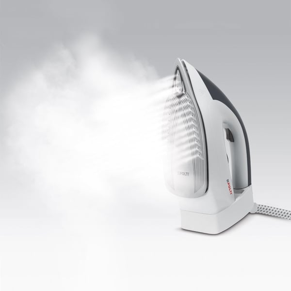 Polti Vaporella Simply VS10.10 Pumpdriven ångstrykstation 2200 W 1,5 l Keramisk stryksula Grå, Vit