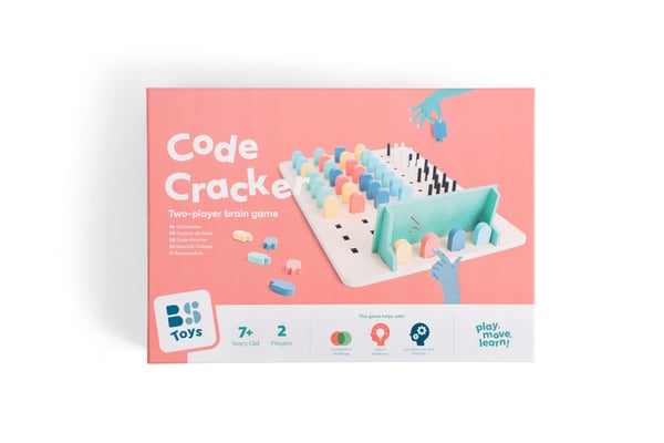 BS Toys GA513 sällskapsspel Code Cracker Brädspel Logik