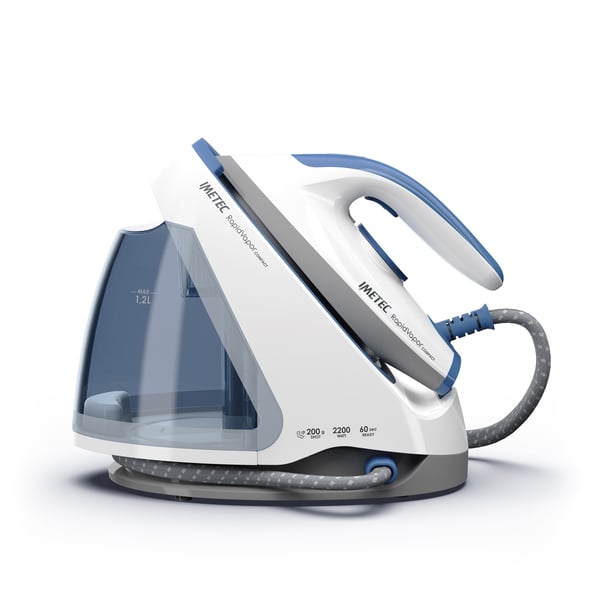 Imetec RapidVapor Compact 2200 W 1,2 l Vit, Grå, Blå