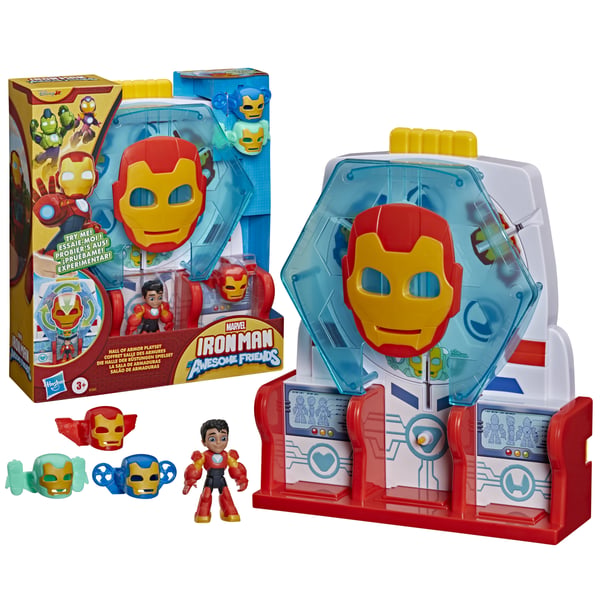 Marvel Iron Man Hall of Armor-legesæt fra Disney Jr.-serien Marvel's and his Awesome Friends